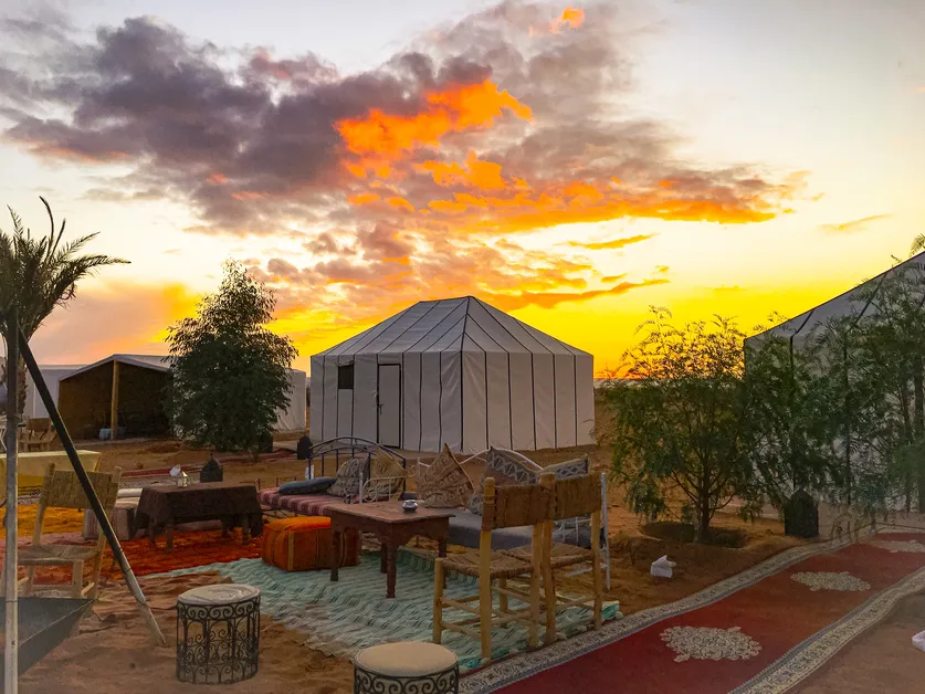 Dining Under Moroccan Stars