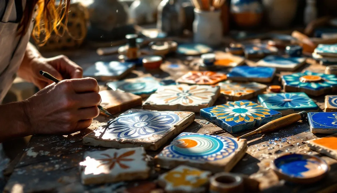 Handcrafted Ceramics in Morocco