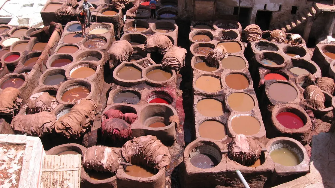 Leather Craftsmanship in Fez Tanneries